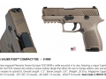 Gun #4 - Sig Sauer P32 Compact FDE 9 MM w/PF logo MSRP $429.99