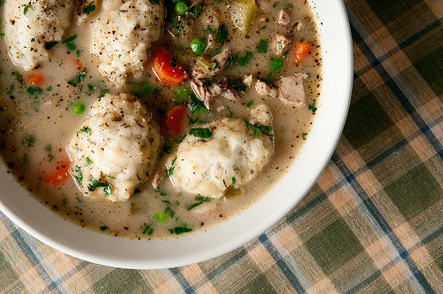 Pheasant and Dumplings