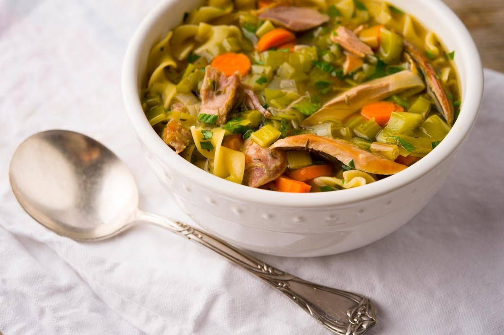 PHeasant Noodle Sout