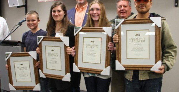 2016 Youth Hunters Receive Lifetime PF/QF Membership